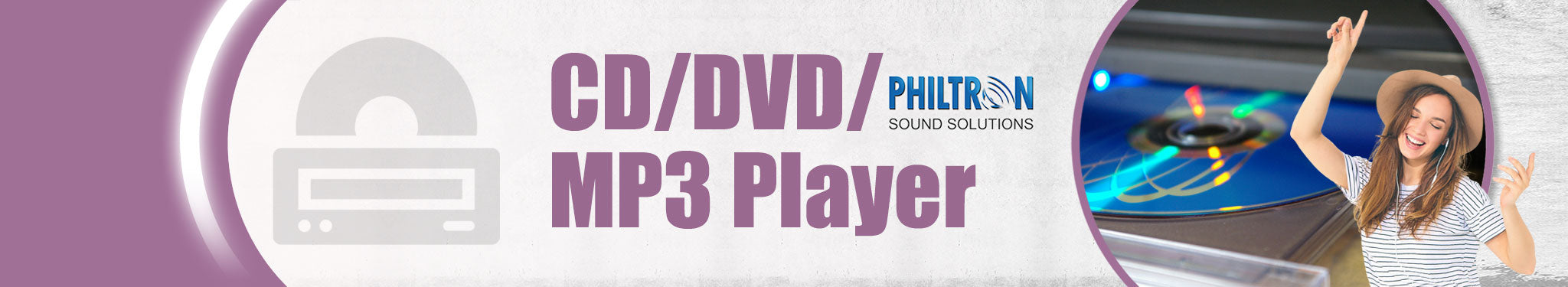 CD/DVD/MP3 Player - Philtron