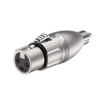 Roxtone RA2XFPM 3-Pin XLR Female to RCA Male Audio Adapter