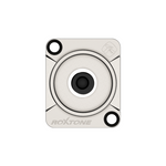 Roxtone RMJ3FD 3.5mm Stereo Jack Female Chassis Mount Connector (Nickel Shell)