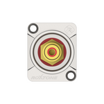 Roxtone RF2D-N RCA Female Chassis Mount Connector (Nickel Shell)