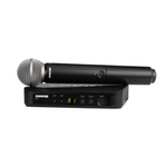 Shure BLX24E/PG58-M17 Single-Channel UHF Wireless Handheld Microphone System