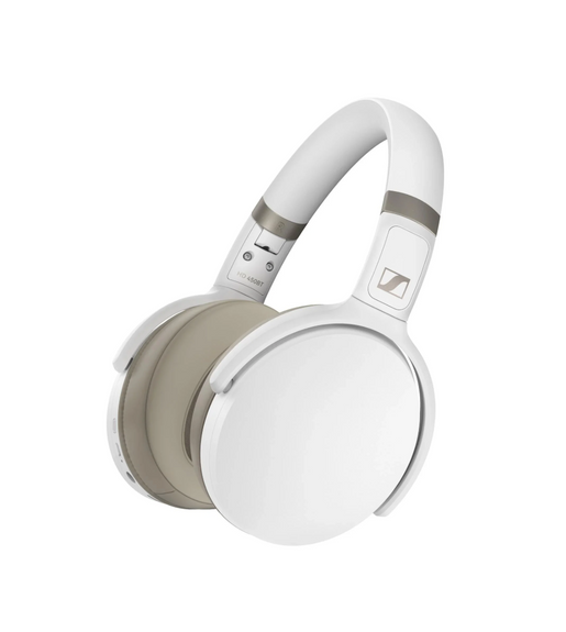 Sennheiser HD 450BT Wireless Over-Ear Headphones (White)