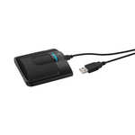 Monacor ECM-306BU/SW USB Boundary Microphone - Semi-Cardioid (Black)
