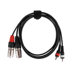 XMAX CX1.5SIG-2RCA-2RCA Dual RCA to Dual RCA Stereo Audio Cable (1.5 Meters)