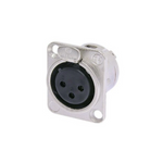 NEUTRIK NC3FD-L-1 XLR CHASSIS FEMALE 3PIN