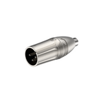 Roxtone RA2XMPF 3-Pin XLR Male to RCA Female Audio Adapter