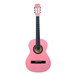 Vizcaya VC-134-Pink 34-Inch 1/2 Size Classical 6-String Guitar - Pink