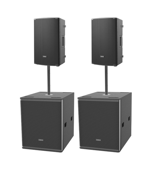 Audiocenter COMAUD015 CA Jam Pack 12 & Sub Active 3-Way Combo System
