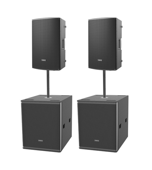 Audiocenter COMAUD016 CA Jam Pack 15 & Sub Active 3-Way Combo System