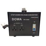 Dowa TRF TC1000 1000W Enclosed Step-Down Voltage Converter (220V to 110V)