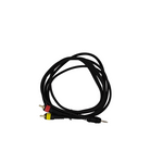 Kentech AUC027-2M P1 3.5mm Stereo Male Mini Jack to 2 RCA Male Plugs Audio Cable (2-Meter - Gold P1)