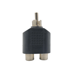 Digitech DA5/P 1 RCA Male to 2 RCA Female Y-Splitter Audio Adapter