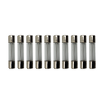 Kentech FB3AP10 Fast-Blow Glass Fuses 6mm x 32mm 3A – Pack of 10