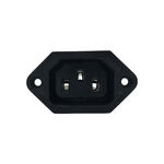 Kentech TF3150 IEC C13 3-Pin Chassis Mount Female Power Socket 250V 6A