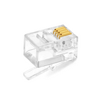 Kentech ST14P4CP5 Telephone Modular Plug 4-Pin 4-Way Connectors