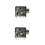 Kentech CJP9023VP2 3.5mm Stereo PCB Vertical Female Sockets (Pack of 2)