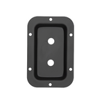 Jumbo Audio Y19-13 Recessed Metal Speaker Back Plate (Pre-Punched for 2x 6.35mm Jacks)