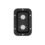 Jumbo Audio Y19-13A Recessed Speaker Back Plate (Pre-Punched for 2x Speakon Sockets)