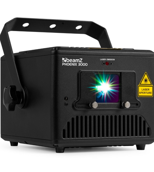 Beamz PHOENIX3000/152.542B Analog Laser RGB 3W