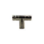 Kentech BNC508 Metallized BNC T-Connector (Female to Dual Female)