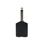 Kentech CJP5010 6.35mm Mono Jack to Dual 6.35mm Mono Socket Adapter