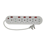 Waco A0013176 10-Way Switched Multiplug Extension Lead