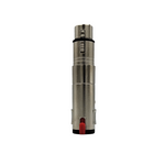 Kentech SA007 3-Pin XLR Female to 6.35mm Mono Locking Socket Adapter