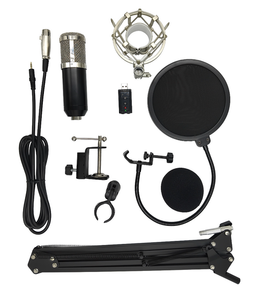 TBM -800 Broadcasting & Media Studio Condenser Microphone Package
