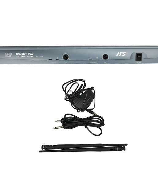 JTS US-802DPRO/MH700 Dual Wireless UHF Microphone System