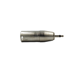 Kentech SA094 Metal XLR Male to 3.5mm Mono Jack Adapter