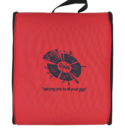 Gipps CDJBAG-LARGE-RED Large Padded CDJ Carry Bag (Red)