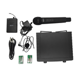 Hybrid MICHYB021/UDFL Wireless UHF Microphone System (Handheld & Lapel)