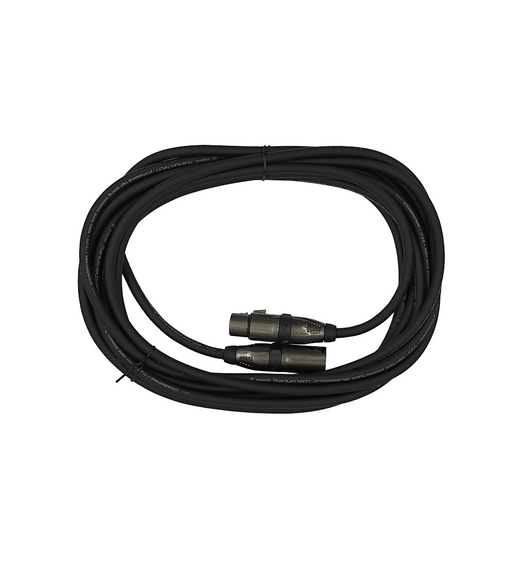 Bespeco TT600FM Titanium Tech Series XLR Female to XLR Male Professional Microphone Cable (6m)