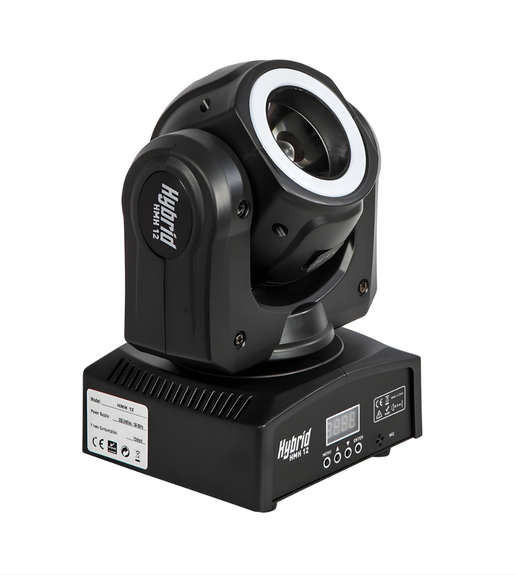 Hybrid HMH 12 Moving Head 12 Channel DMX Sound-to-Light with RGBW