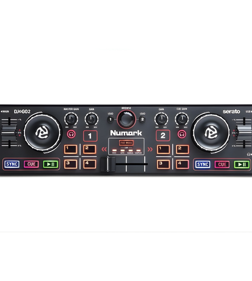 Numark DJ2GO2 – Ultra-Portable Two-Channel DJ Controller