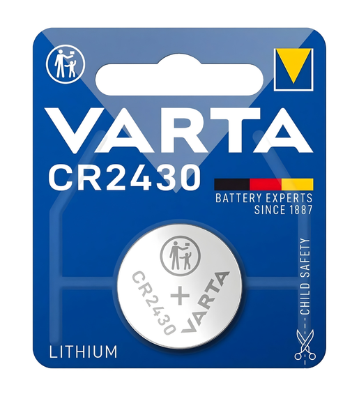 Varta CR2430 3V Lithium Coin Cell Battery – Single