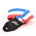 GHS A8 RWB Webbed Nylon Guitar Strap – Red, White & Blue