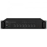 A PLUS AP - 6Z120 PA Mixer Amplifier 120W 100V with 6 Pre Mixer Zones - 
