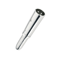Adam Hall 7853 Adapter 6.3 mm Jack stereo female to XLR male - 4049521014536