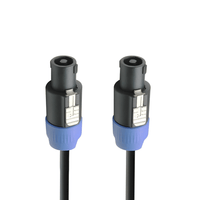 Adam Hall K3S215SS1000 Speaker Cable 2x1.5mm Sq Speakon - Speakon 4 Pole 10M - 4049521127007