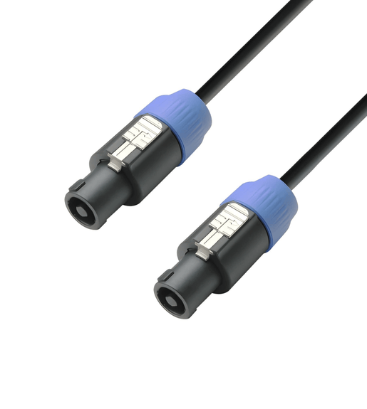 Adam Hall K3S215SS1000 Speaker Cable 2x1.5mm Sq Speakon - Speakon 4 Pole 10M - 4049521127007