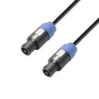 Adam K3S225SS1000 - Speaker Cable 2 x 2.5 sq mm Speakon 4 - pole to Speakon 4 - pole 10 m - 4049521127106