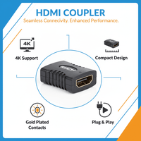 Aerial King 001 - HDM - ADFF HDMI Female to Female Coupler Adapter - 