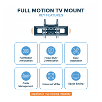 Aerial King 002 - B01 - 131 TV Wall Mount 37