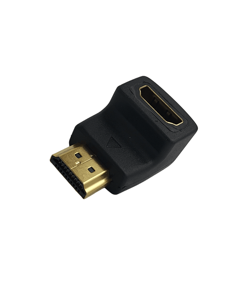 Aerial King 009-HDM-ADMF Fixed Right-Angle HDMI Adapter (Female to Male) - 