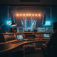 Agera AAC-DX-16M 16-Channel Professional Digital Mixing Console - 
