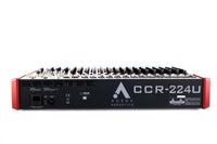 Agera Acoustic CCR - 224U 22 Channel Analog Mixer - 