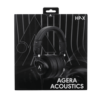 Agera Acoustics AAC-HP-X Professional Monitoring Headphones - 