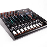 Agera Acoustics CCR - 102BT 10 Channel Analog Mixing Console - 