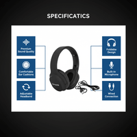 AIWA AW020 Wireless Bluetooth Headphones - 